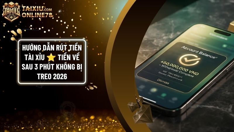 rut tien tai - Hướng Dẫn Rút Tiền Tài Xỉu Online: Tiền Về Sau 3 Phút Không Lo Bị Treo 2026